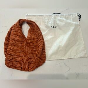 A.L.C. Women's raffia Simone clutch